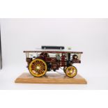 A BURRELL SCENIC SHOWMAN'S ENGINE, 1/24 SCALE BY MIDSUMMER MODELS, in the livery of 'William V,