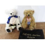 A STEIFF 'SOUND OF MUSIC BEAR' AND A HERMANN SPECIAL EDITION 'PRINCESS DIANA' BEAR, both with