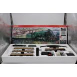 A HORNBY 'FLYING SCOTSMAN' TRAIN SET COMPLETE IN ORIGINAL BOX, contains LNER A3 class loco and