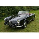 1960 ALFA ROMEO TOURING SPIDER Registration Number: 307 XVJ Chassis Number: AR*10204*000517 Recorded