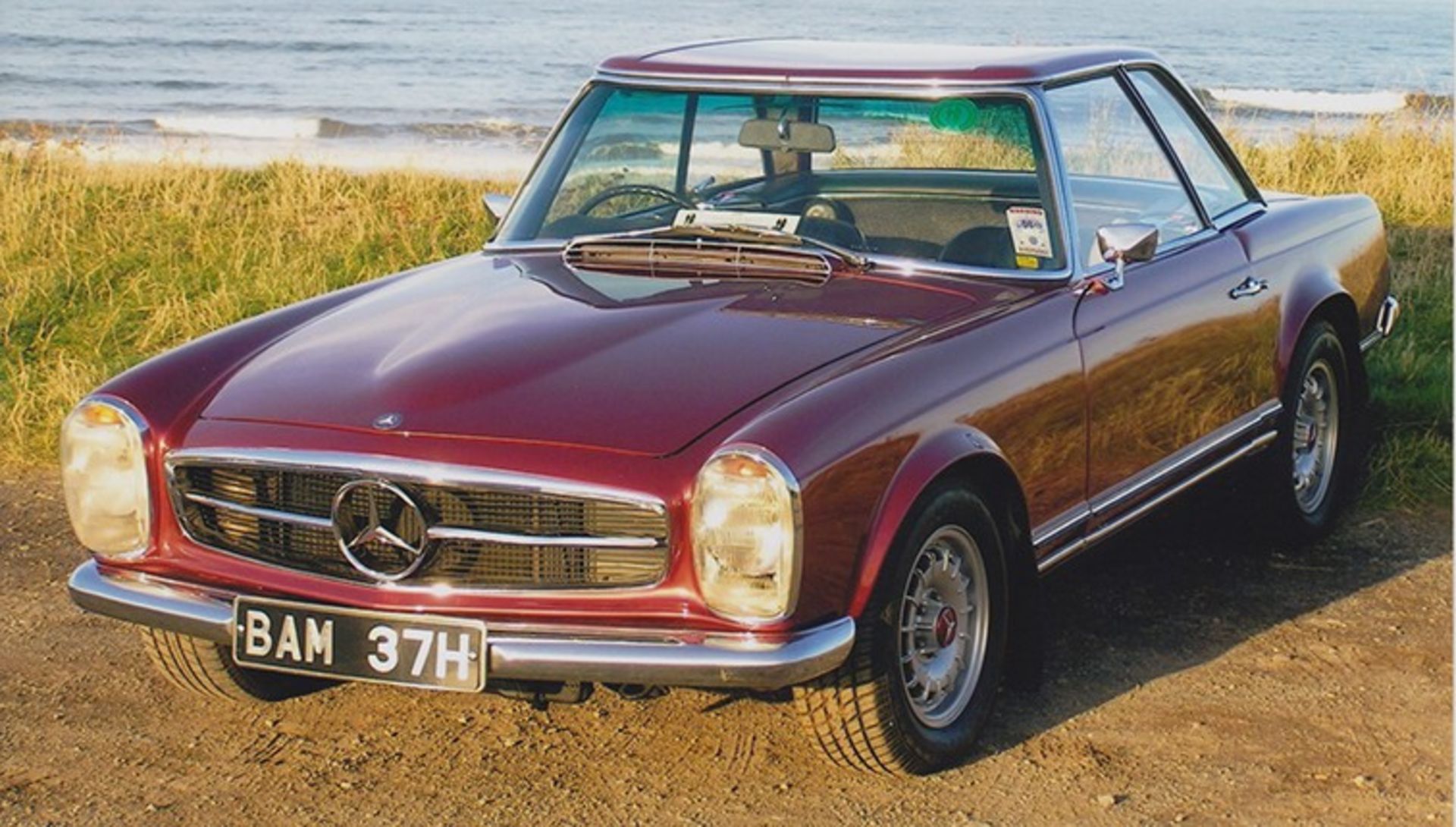 1969 MERCEDES 280 SL Registration Number: BAM 37H Chassis Number: WDB113044220117117  Recorded