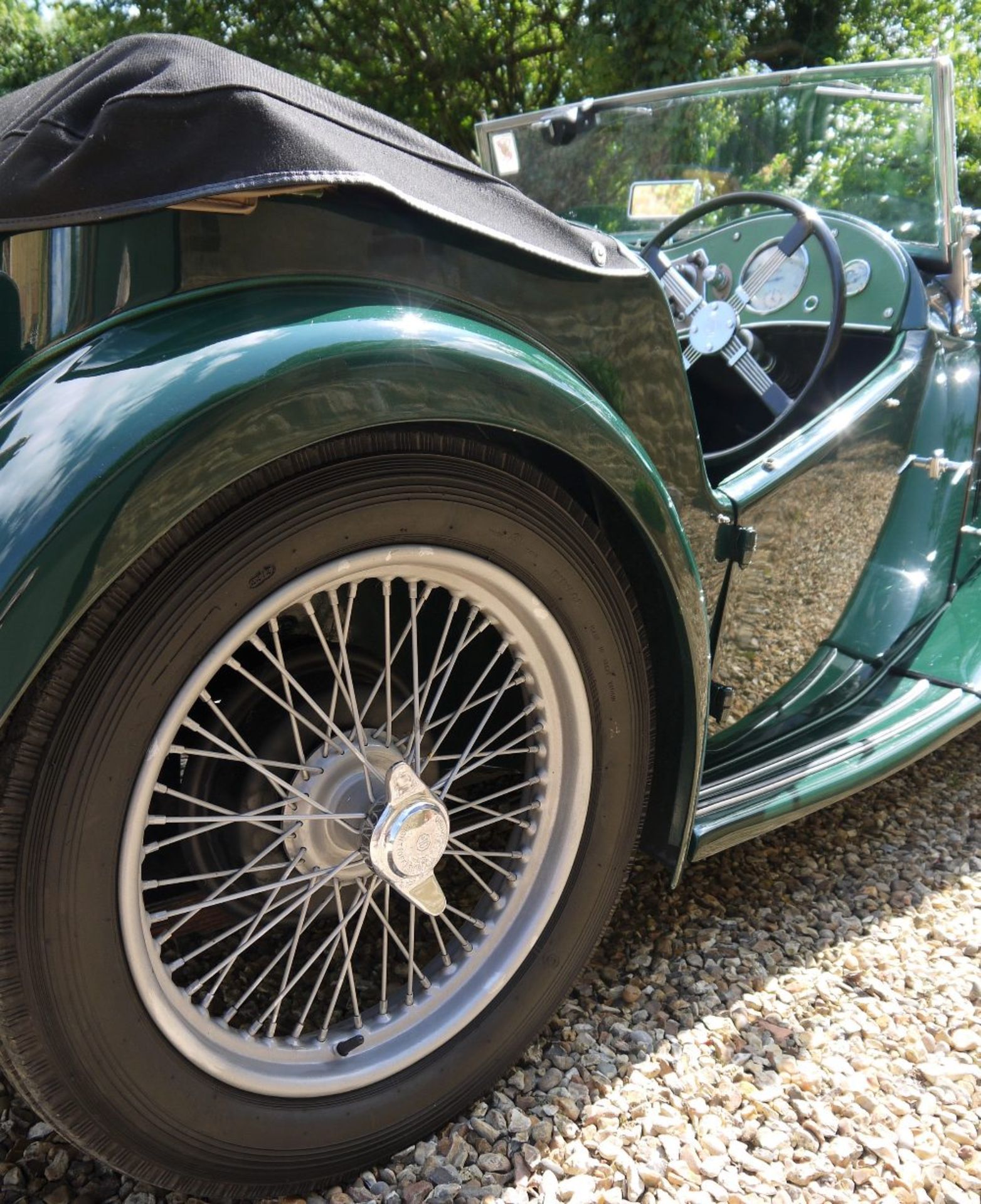 1949 MG TC 'MIDGET' Registration Number: XVV 276 Chassis number: TC 7712 Recorded Mileage: 40,700 - Image 7 of 21