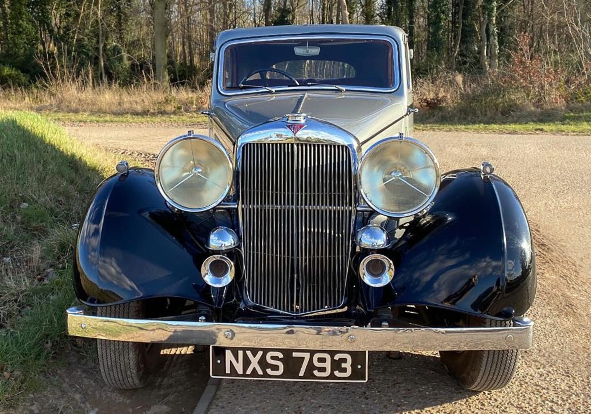 1936 ALVIS SILVER CREST 20/92 FOUR LIGHT SALOON  Registration Number: NXS 793 Chassis Number: - Image 4 of 34