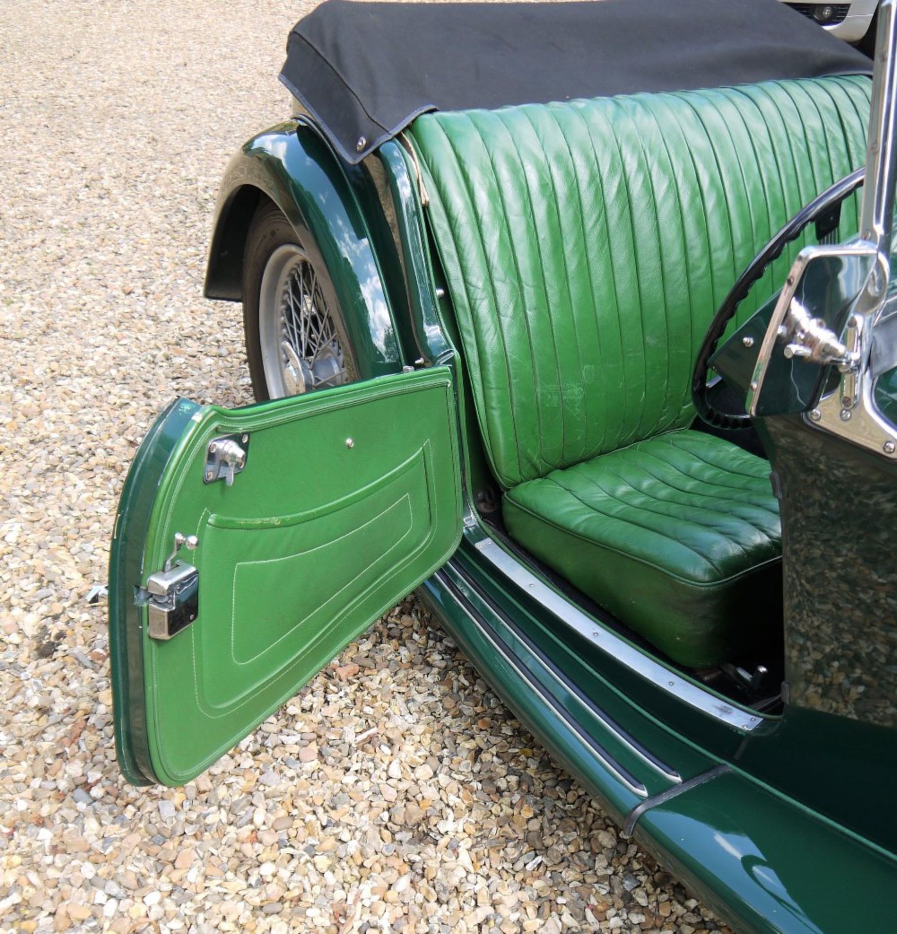 1949 MG TC 'MIDGET' Registration Number: XVV 276 Chassis number: TC 7712 Recorded Mileage: 40,700 - Image 9 of 21