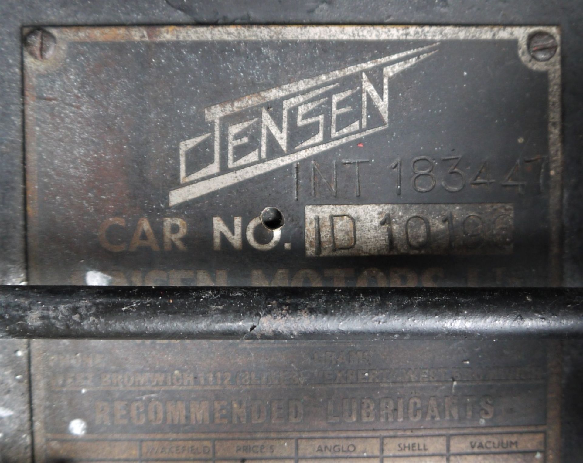 1952 JENSEN INTERCEPTOR CABRIOLET Registration Number: USK 657 Chassis Number: INT 18344Y Recorded - Image 39 of 41