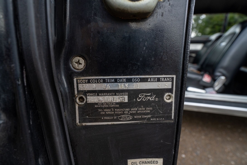 1964 FORD FALCON SPRINT Registration Number: NWT 302A Chassis Number: TBA Recorded Mileage: 41,500 - Image 11 of 16