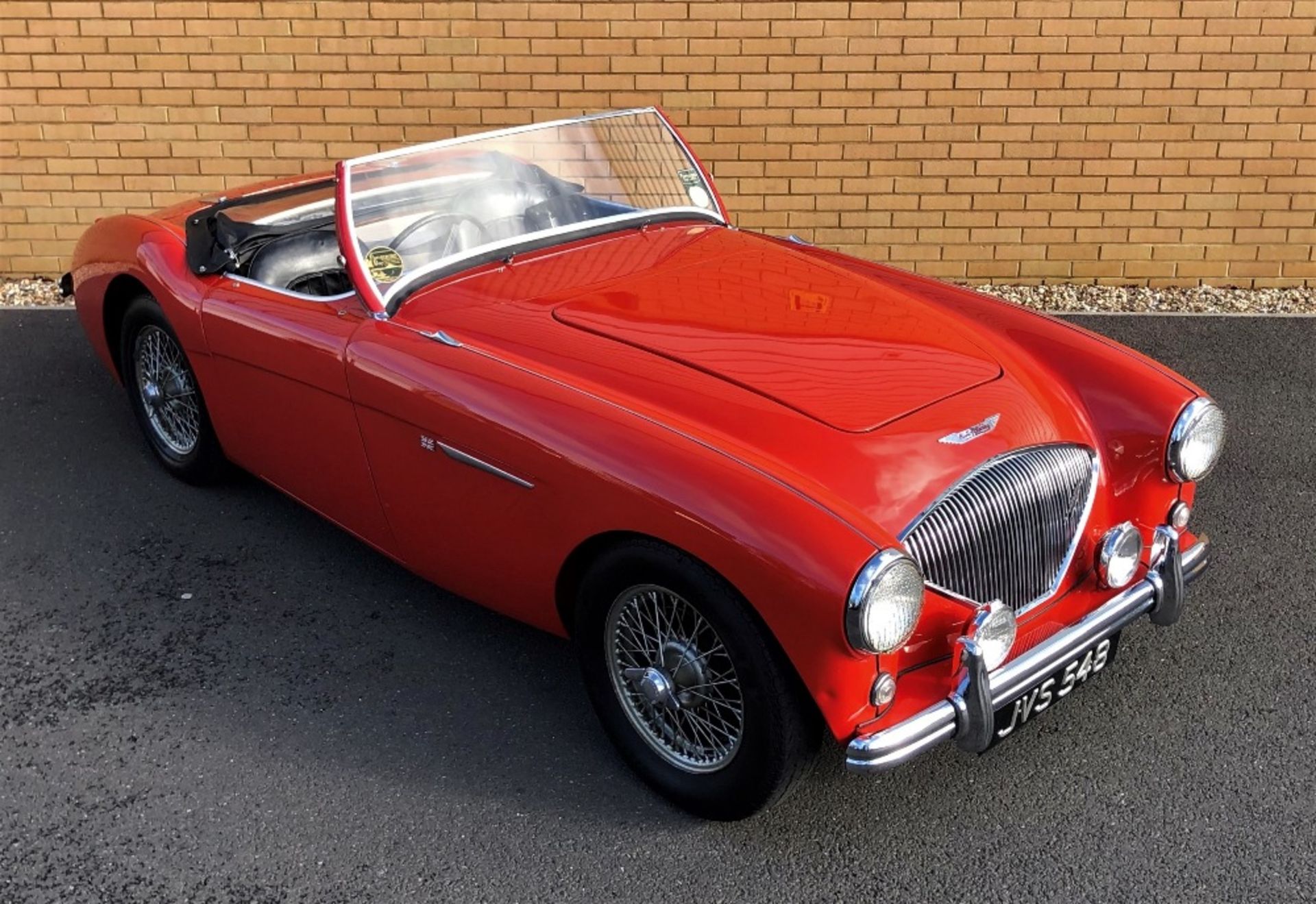 1954 AUSTIN HEALEY 100/4 BN1 Registration Number: JVS 548 Chassis Number: BN1/222319 Recorded - Image 7 of 15