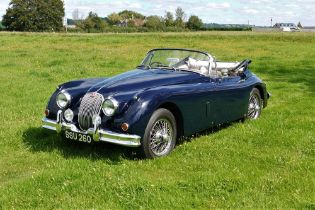 1958 JAGUAR XK150 DROPHEAD COUPE Registration Number: SSU 260 Chassis Number: S837226 Recorded