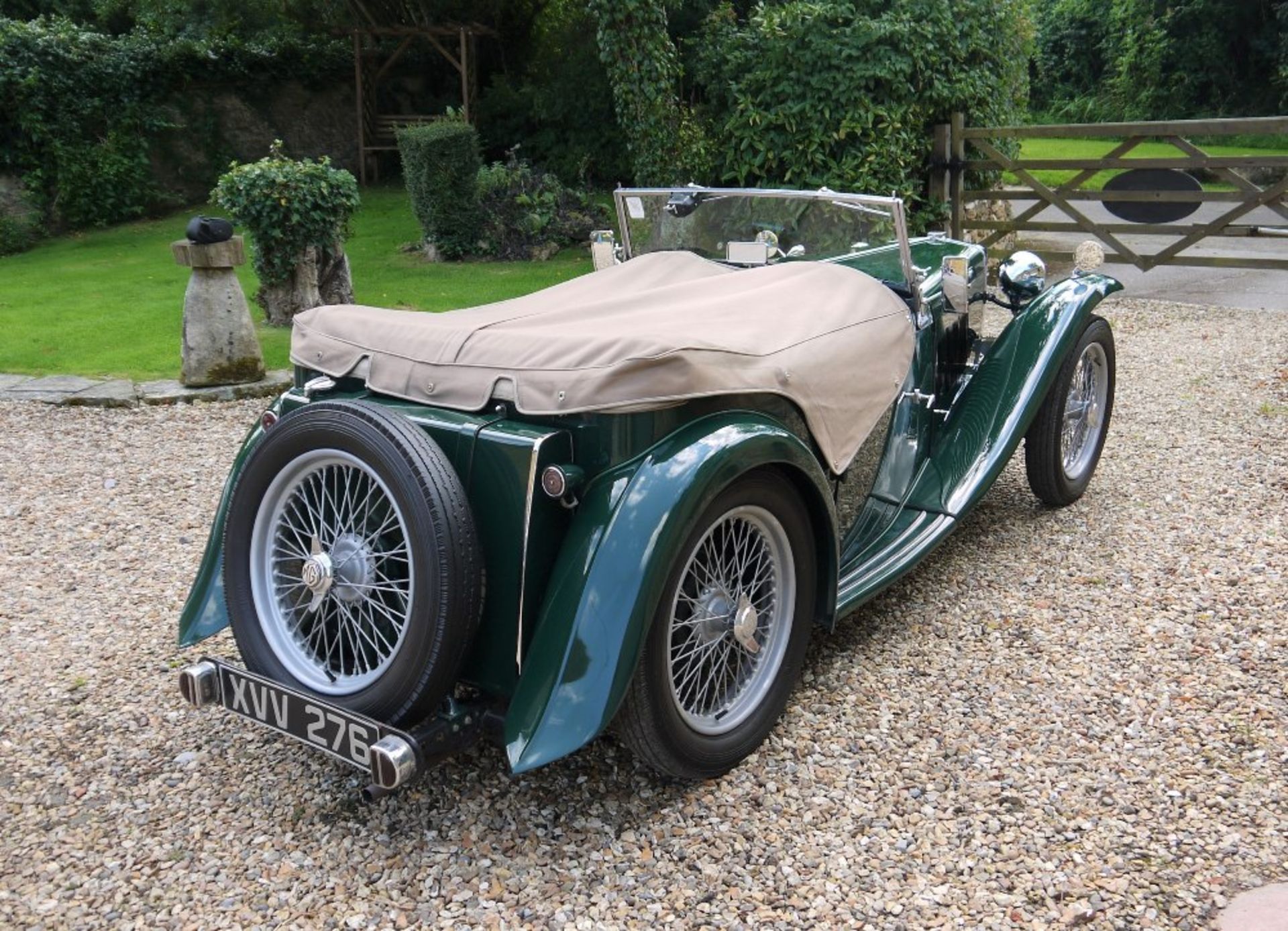 1949 MG TC 'MIDGET' Registration Number: XVV 276 Chassis number: TC 7712 Recorded Mileage: 40,700 - Image 6 of 21
