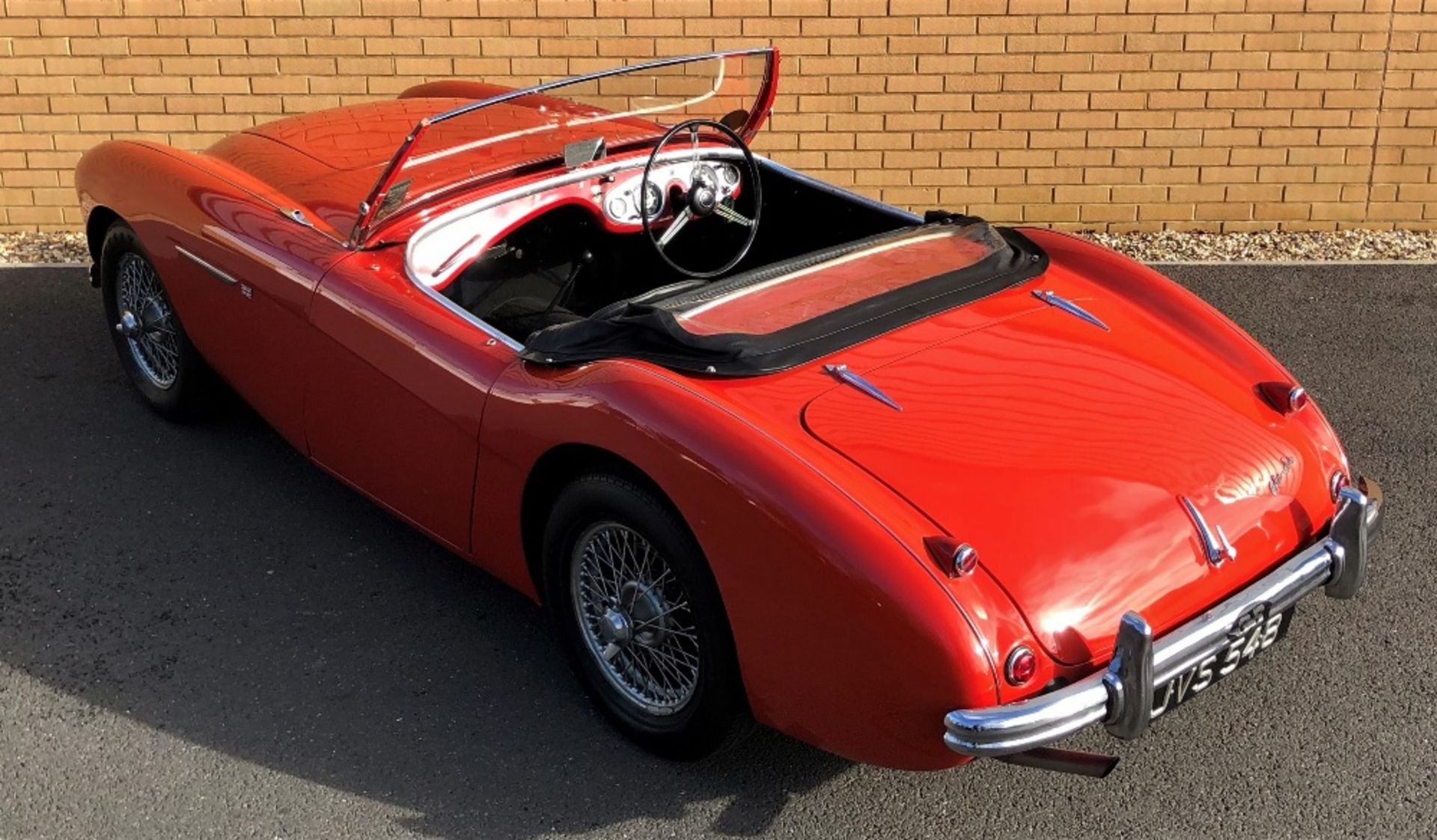 1954 AUSTIN HEALEY 100/4 BN1 Registration Number: JVS 548 Chassis Number: BN1/222319 Recorded - Image 8 of 15