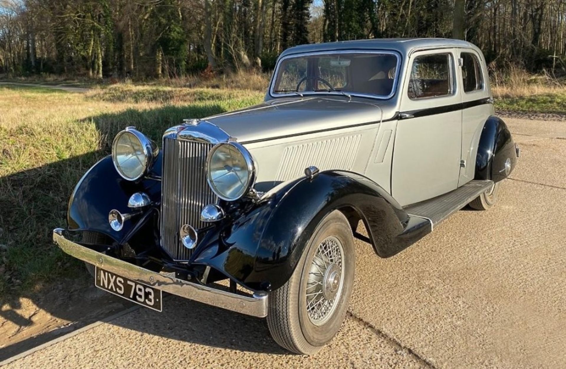 1936 ALVIS SILVER CREST 20/92 FOUR LIGHT SALOON  Registration Number: NXS 793 Chassis Number: - Image 22 of 34