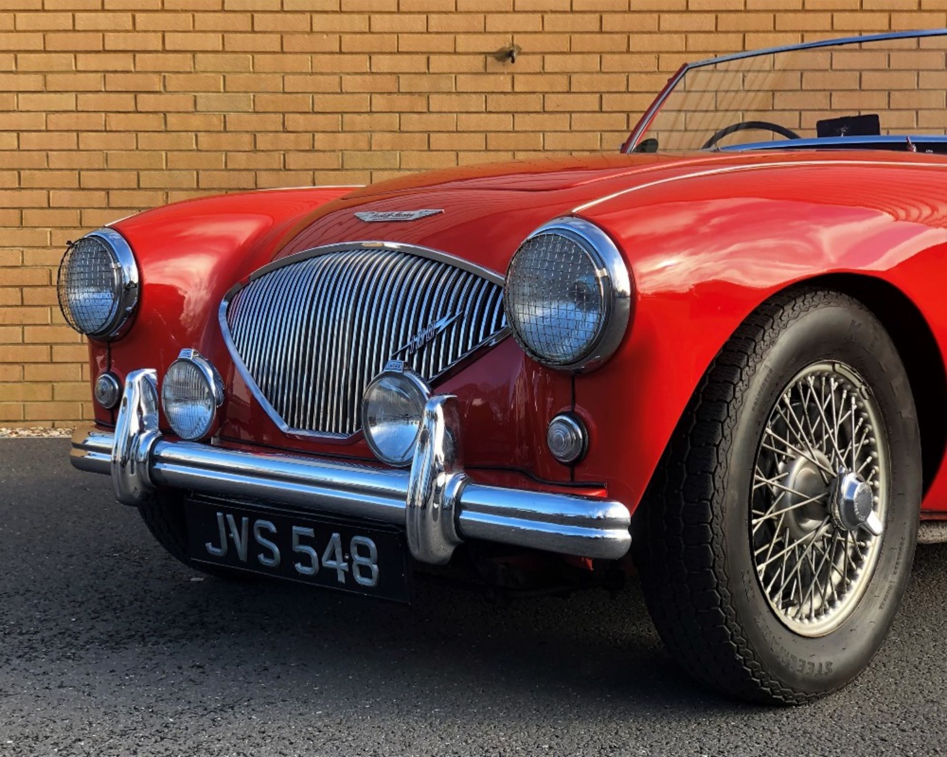 1954 AUSTIN HEALEY 100/4 BN1 Registration Number: JVS 548 Chassis Number: BN1/222319 Recorded - Image 2 of 15