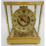 JAEGER LECOULTRE ATMOS CLOCK, 23cm x 19cm 14cm