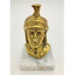 ROMAN CENTURIAN HOOD ORNAMENT / CAR MASCOT 7cm x 10cm high