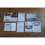 UK FERRARI PRESS PACK (1983) 1983 Maranello Concessionaires Ferrari Press Information Comprising: