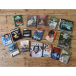 SELECTION OF MOTOR RACING BIOGRAPHIES (17) A quantity of racing driver and motoring personality