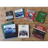 SELECTION OF BOOKS ON ASTON MARTIN AND LAGONDA (7) A collection of book titles relating to both