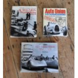 THREE BOOKS RELATING TO THE AUTO UNION RACING MARQUE Including an example of ?Auto Union Album