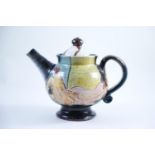 Paul Jackson studio pottery teapot; 19cm high