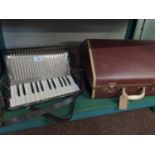 Vintage Bell Accordion & Carry Case.