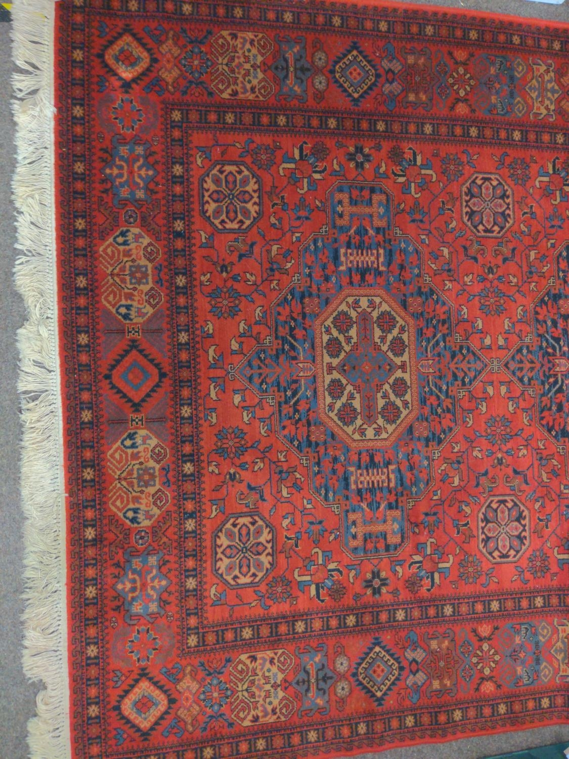 Sumak style large rug. W201cm L321cm  - Image 2 of 7