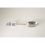 Late Victorian silver serving spoon, maker GMJ, London 1894, 78 grams