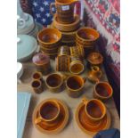 Hornsea 'Heirloom' part breakfast set, comprising five large plates, six luncheon plates, six side p