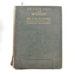 Peter Pan and Wendy illustrated by Edmond Blampied, First edition.