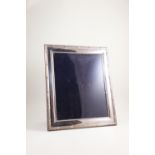 Large silver photo frame, maker RC, Sheffield 2000, 31.5cm high