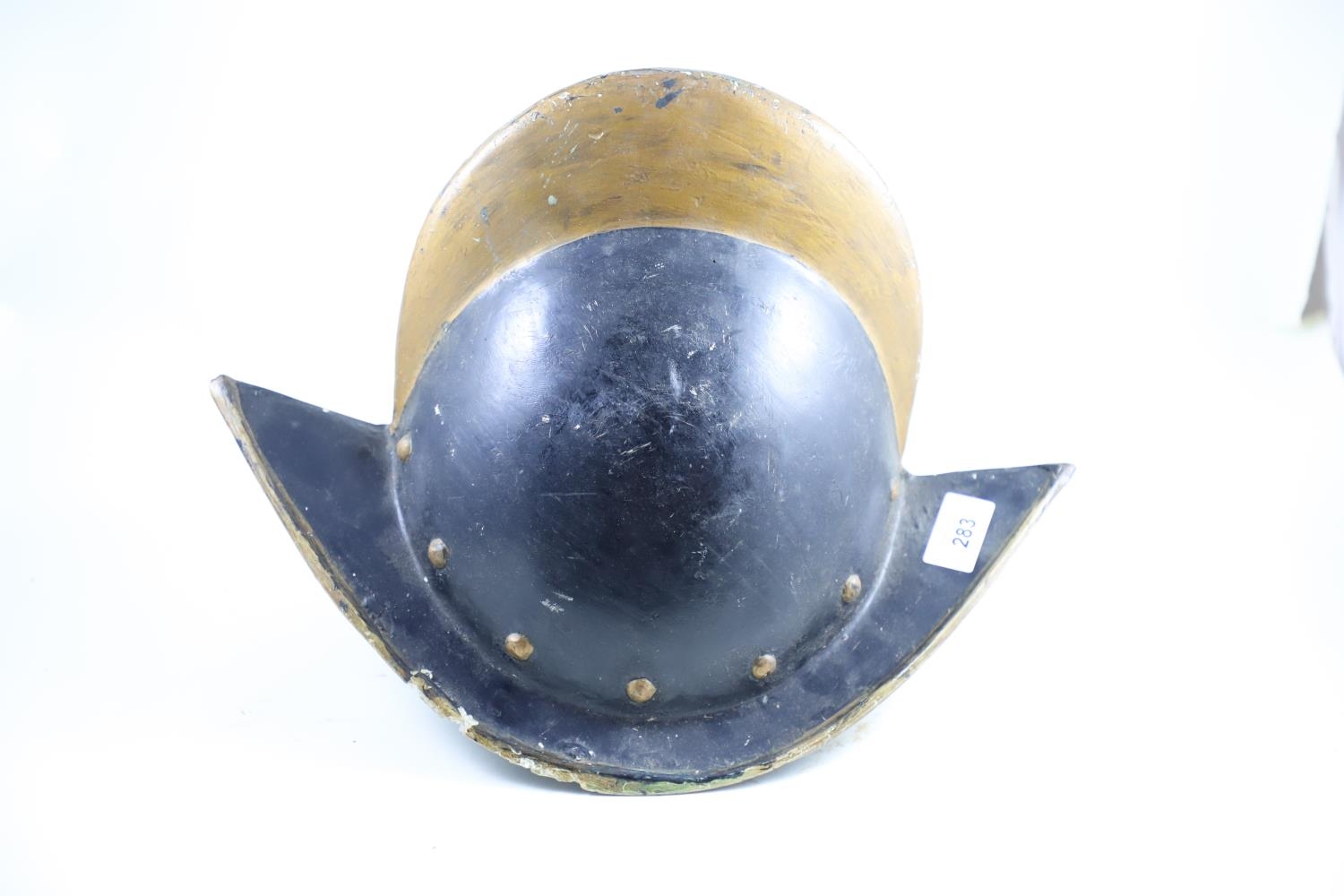 Fibreglass replica of C16th helmet  - Image 3 of 5