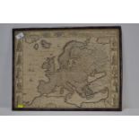JOHN SPEED (1552-1629) Europ and the chiefe Cities contayned therin ..., coloured and engraved map