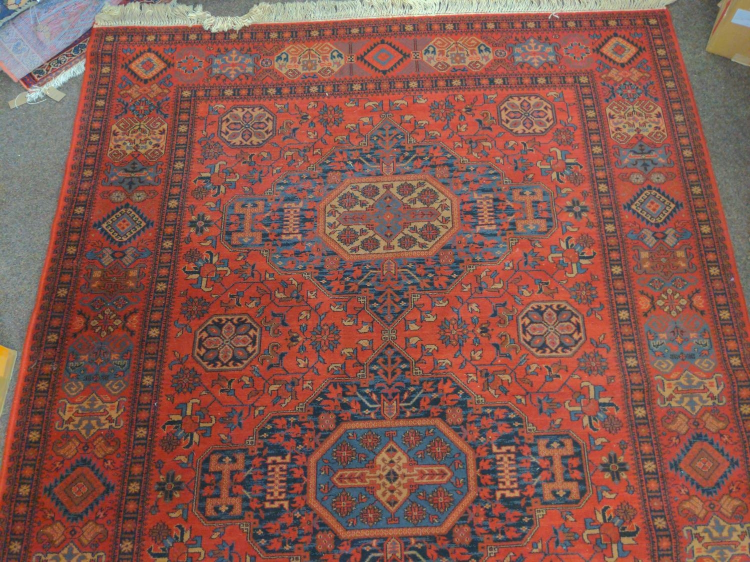 Sumak style large rug. W201cm L321cm  - Image 3 of 7
