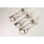 Set of six Chinese silver teaspoons, with Chinese character marks & marked SL'B Donegan, gross weigh