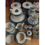 Wedgwood 'Blue Pacific' dinner set, including tureens