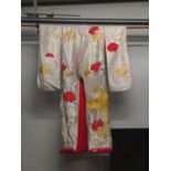 Vintage Kimono approx 7ft in length