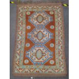 Turkish style Saasaan rug. L192cm W131cm