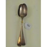 Pair of George III silver serving spoons, maker TN, London 1783, gross weight 132 grams