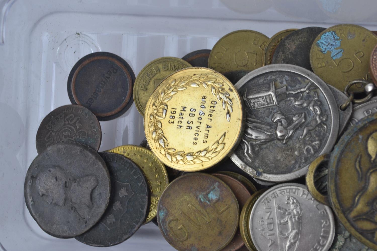 British & world coins, medallions & tokens  - Image 4 of 7