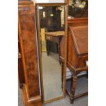 Gilt framed Bevelled edge dressing mirror W35 H127cm