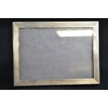 Silver photo frame, maker's mark rubbed, Birmingham 1959, 11 x 15cm