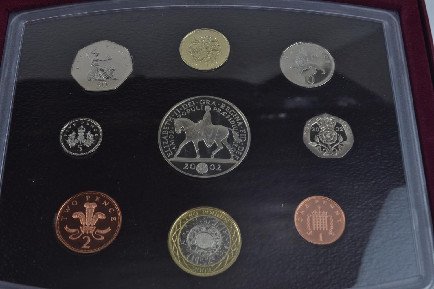 Five Royal Mint UK proof coin sets in presentation boxes, including 2001 Glimpses of the Victorian E - Image 5 of 6