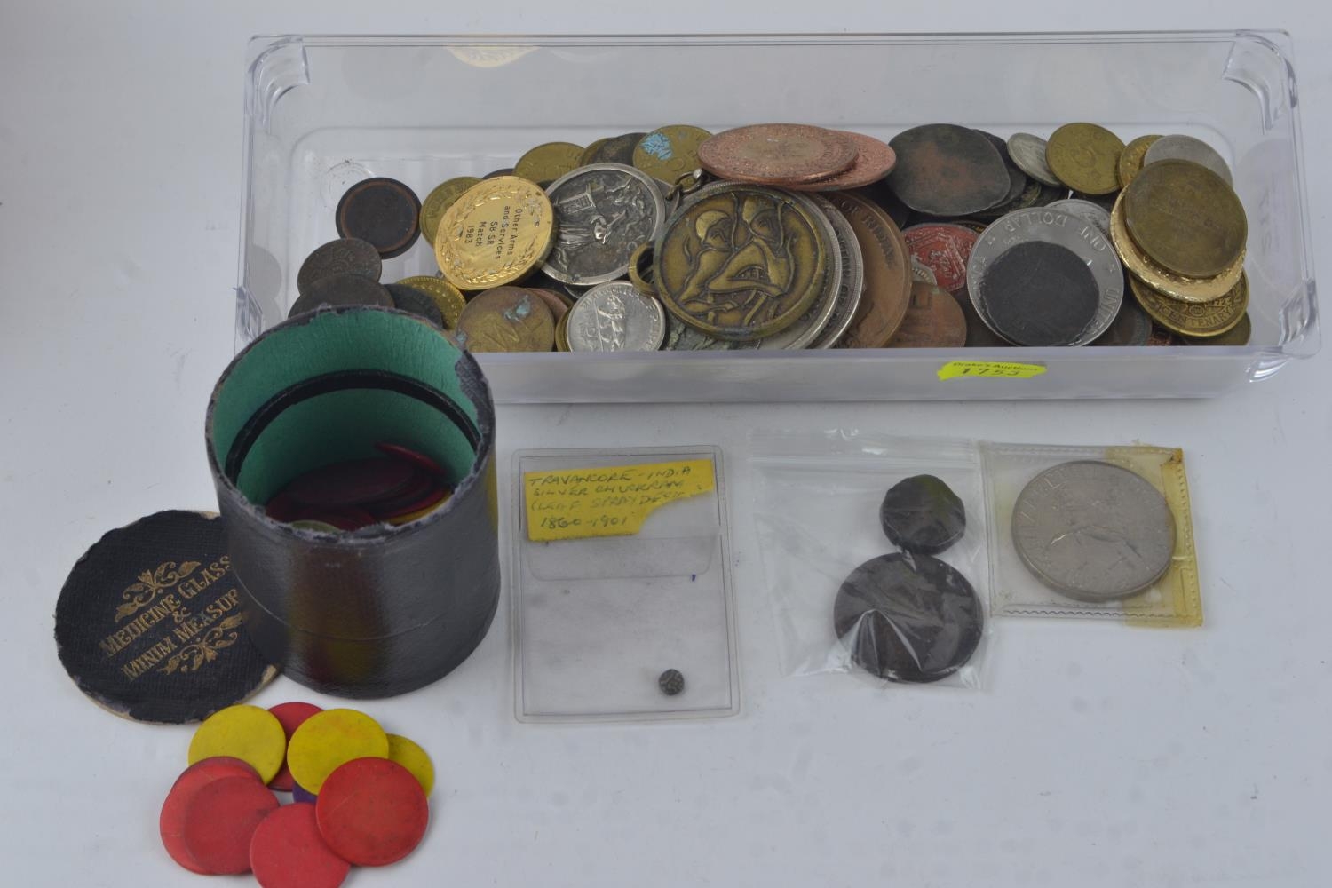 British & world coins, medallions & tokens 