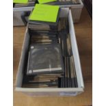 Approx. 150 Glass slides by Flatters Carnett Ltd of Trees, seeds and plants.