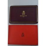 Royal Mint cased 1937 full specimen coin set including Maundy money