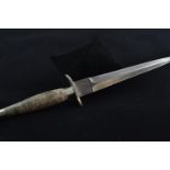 WWII first pattern Fairbairn-Sykes Wilkinson Sword commando fighting knife, 1940-1941, knife overall
