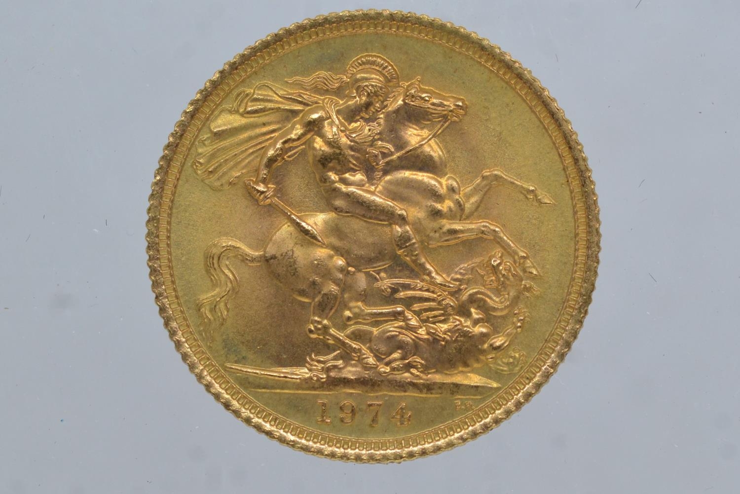 1974 Elizabeth II full sovereign 