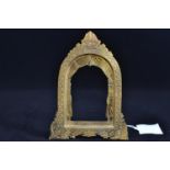 C19th gilt photo frame, 15.5cm height