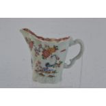 Worcester 'Chelsea Ewer' cream jug, decorated with a version of the 'Two Quail' pattern, 9cm high, r