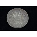Mexican silver 1885 8 Reales