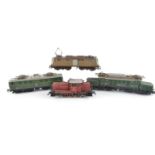 Marklin loco's 3036, 3035, 3022 &amp; Diesel loco 3064. All without boxes.